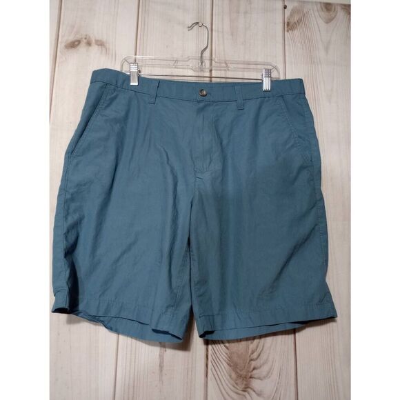 Eddie Bauer‎ Shorts Men's 35 Blue Chino - Picture 1 of 5